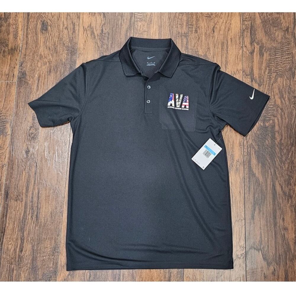 Nike Polo Black Size Medium New